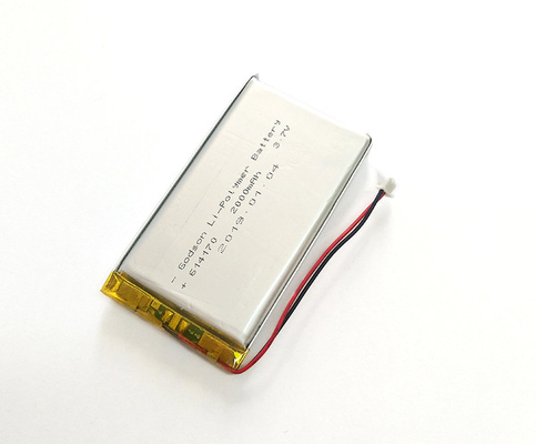18V πολυμερής μπαταρία 614170 2000mAh λίθιου για το φωτισμό έκτακτης ανάγκης