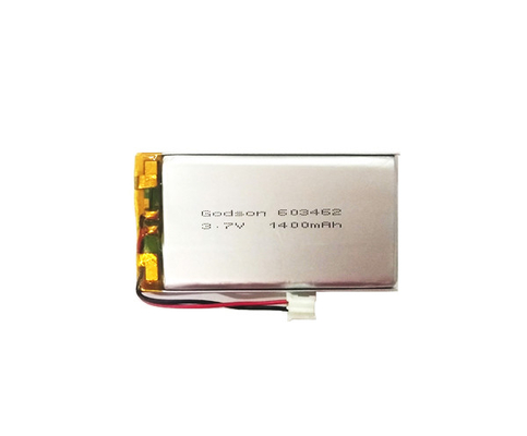 Προσάρτημα 603462 πολυμερής μπαταρία 1400mAh 3.7V φωτισμού λίθιου για την πώληση