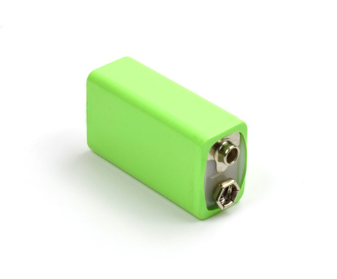 Συμπεριλαμβανόμενο USB επανακαταλογηστέο ενεργειακό πακέτο λίθιου μπαταριών 9V 300mAh