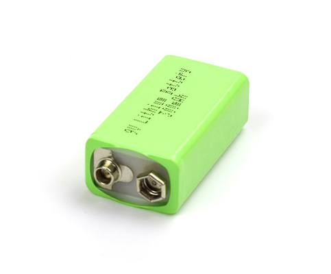 Συμπεριλαμβανόμενο USB επανακαταλογηστέο ενεργειακό πακέτο λίθιου μπαταριών 9V 300mAh
