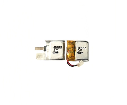 Πολυμερής μπαταρία 55mAh λίθιου 451515 3,7 βολτ με την καλή ασφάλεια