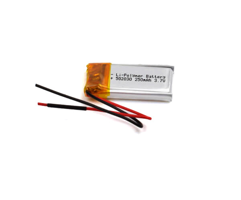 3.7Volt πολυμερής μπαταρία 502030 250mAh λίθιου για το φωτισμό έκτακτης ανάγκης