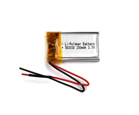 3.7Volt πολυμερής μπαταρία 502030 250mAh λίθιου για το φωτισμό έκτακτης ανάγκης