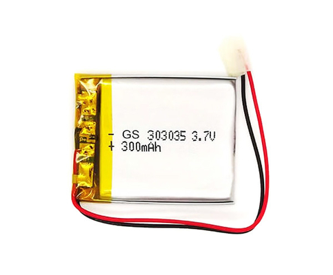 Πολυμερές σώμα μπαταρία 10g 300mAh 303035 λίθιου 3,7 βολτ για το φωτισμό έκτακτης ανάγκης