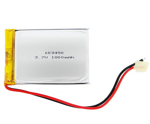 103450 ελαφρύ 1800mAh 3.7V Lipo μπαταριών λίθιου ιονικό κύτταρο έκτακτης ανάγκης