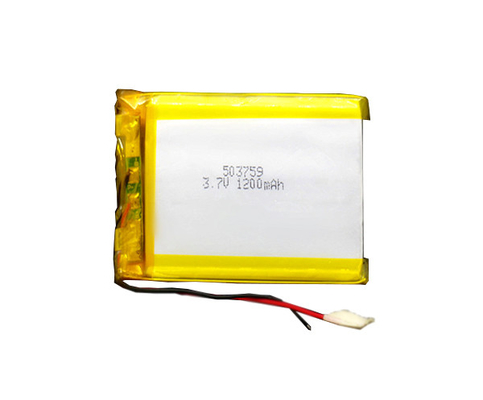 1200mAh ιονικό φως 503759 3,7 Β 24g έκτακτης ανάγκης μπαταριών λίθιου