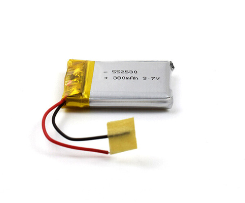 3.7V κύτταρο πολυμερών μπαταριών 380mAh λίθιου για τους φωτισμούς έκτακτης ανάγκης