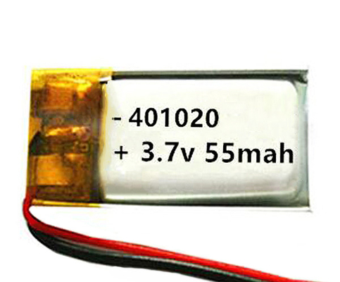 55 MAh λίθιου ιονικό μπαταριών κύτταρο cOem 3,7 Β έκτακτης ανάγκης ελαφρύ επανακαταλογηστέο