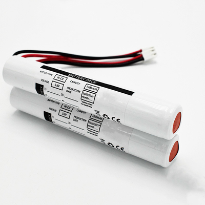 SC1200mAh 3,6 πακέτα μπαταριών ραβδιών σημαδιών εξόδων κινδύνου μπαταριών Β NiCd
