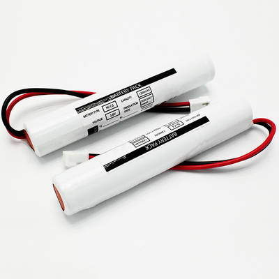 SC1200mAh 3,6 πακέτα μπαταριών ραβδιών σημαδιών εξόδων κινδύνου μπαταριών Β NiCd