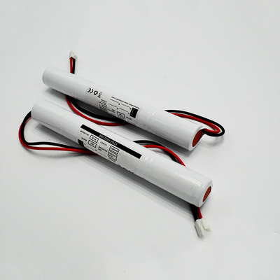 Επανακαταλογηστέα πακέτα C2500mah 4.8V μπαταριών Cd Νι για το φωτισμό έκτακτης ανάγκης