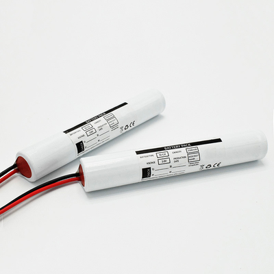 3.6V ελαφριά μπαταρία 2500mAh Cd Νι έκτακτης ανάγκης 500 χρονικοί κύκλοι