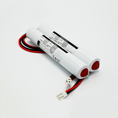 3.6V ελαφριά μπαταρία 2500mAh Cd Νι έκτακτης ανάγκης 500 χρονικοί κύκλοι