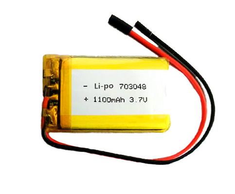 Ιονική έκτακτη ανάγκη ελαφρύ 1100mAh 3,7 Β 33g μπαταριών λίθιου 703048