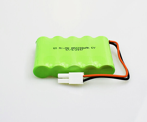 Μπαταρία AA 2200mAh 6V σημαδιών εξόδων κινδύνου NiMH υψηλής θερμοκρασίας