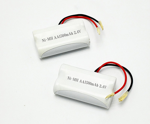 Ελαφριές μπαταρίες AA1500mAh 2.4V εξόδων πυρκαγιάς NiMH επαναφορτιζόμενες