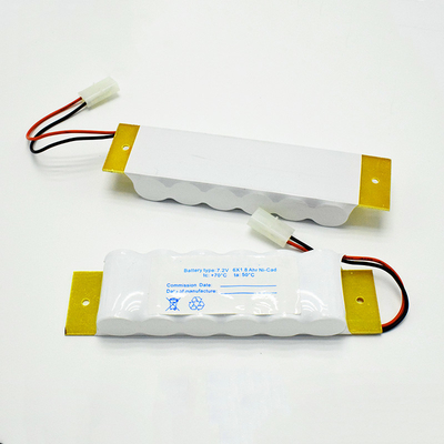SC1800mah πακέτο μπαταριών Cd Νι μπαταριών 7.2v σημαδιών εξόδων κινδύνου