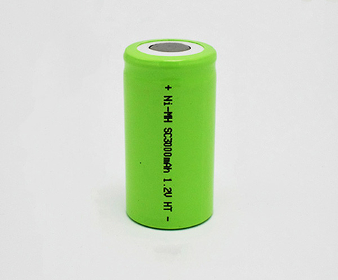 HT πακέτων SC3000mAh 1.2V μπαταριών εξόδων Νι MH ελαφριά κύτταρα 4 έτη ζωής