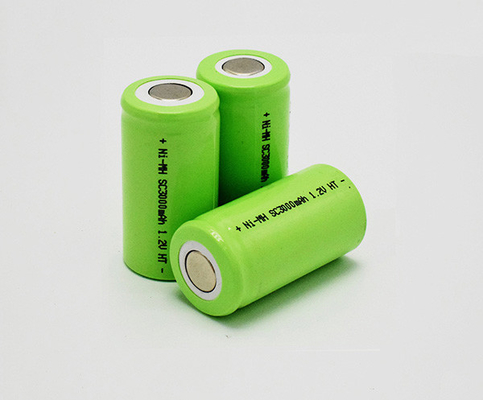 HT πακέτων SC3000mAh 1.2V μπαταριών εξόδων Νι MH ελαφριά κύτταρα 4 έτη ζωής