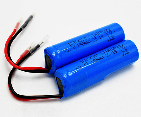 μπαταρία λίθιου 750mAh 3.7V ICR14500 Odorless με το σακάκι PVC