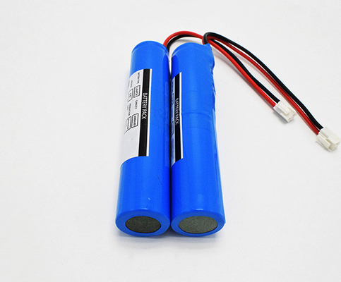 Lifepo4 ελαφριές μπαταρίες 18650 6.4V 3000mAh εξόδων κινδύνου λίθιου