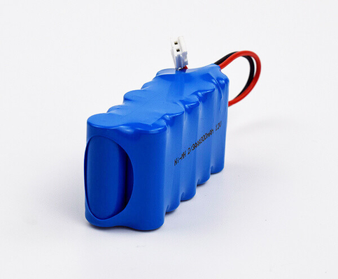 Υψηλής θερμοκρασίας Νι MH 2 3AAA 300mAh 12V πακέτων μπαταριών εξόδων ελαφρύ