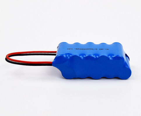 Υψηλής θερμοκρασίας Νι MH 2 3AAA 300mAh 12V πακέτων μπαταριών εξόδων ελαφρύ