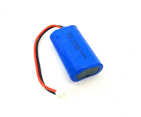 IFR14500 ελαφριά μπαταρία LiFePO4 3.2V 600mAh λίθιου έκτακτης ανάγκης