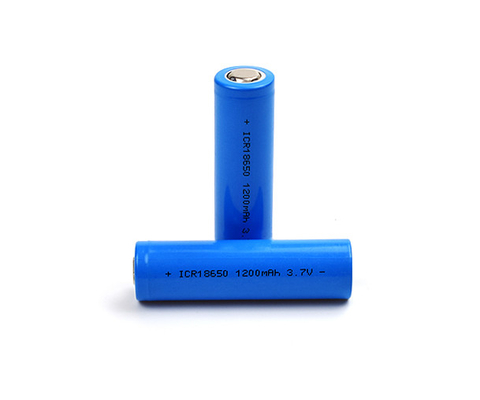 Λίθιο ιονικό 1200mAh 3,7 επανακαταλογηστέο κύτταρο μπαταριών ICR18650 Β