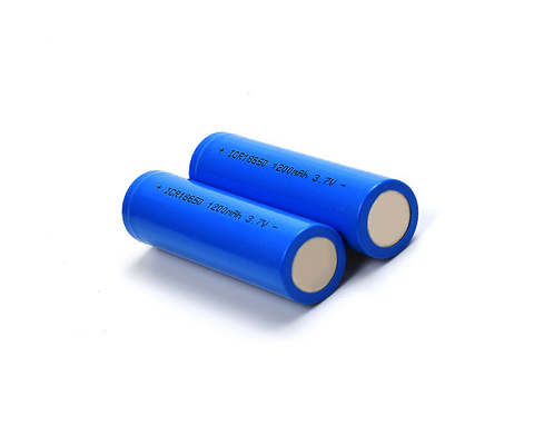 Λίθιο ιονικό 1200mAh 3,7 επανακαταλογηστέο κύτταρο μπαταριών ICR18650 Β