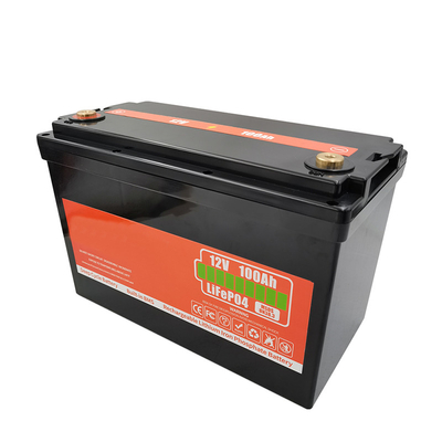 100Ah 12V LiFePO4 επαναφορτιζόμενη μπαταρία 1800W μπαταρία γκολφ καροτσάκι μπαταρία λιθίου